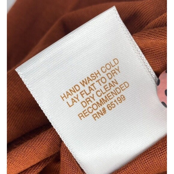 LaROK Cami Top M Rust Paprika Jersey Spaghetti Straps Camisole New - Picture 8 of 8